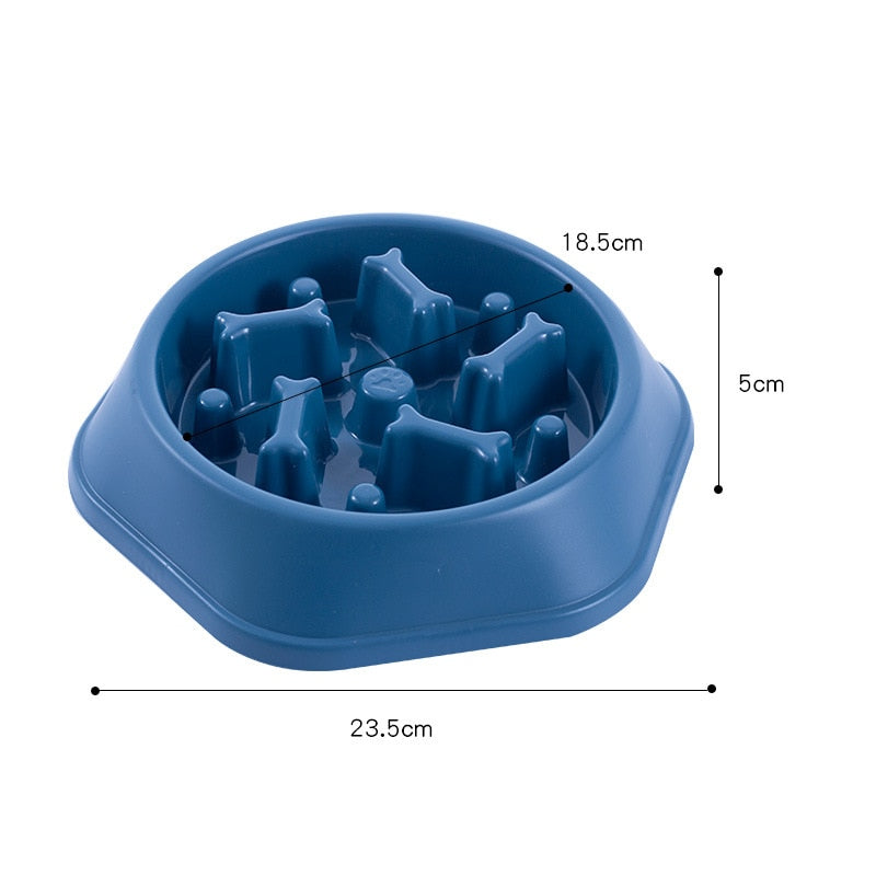 Pet Dog Bowl Dog Slow Feeder Bowl